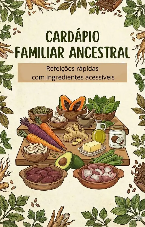 Capa do ebook Cardápio Familiar Ancestral